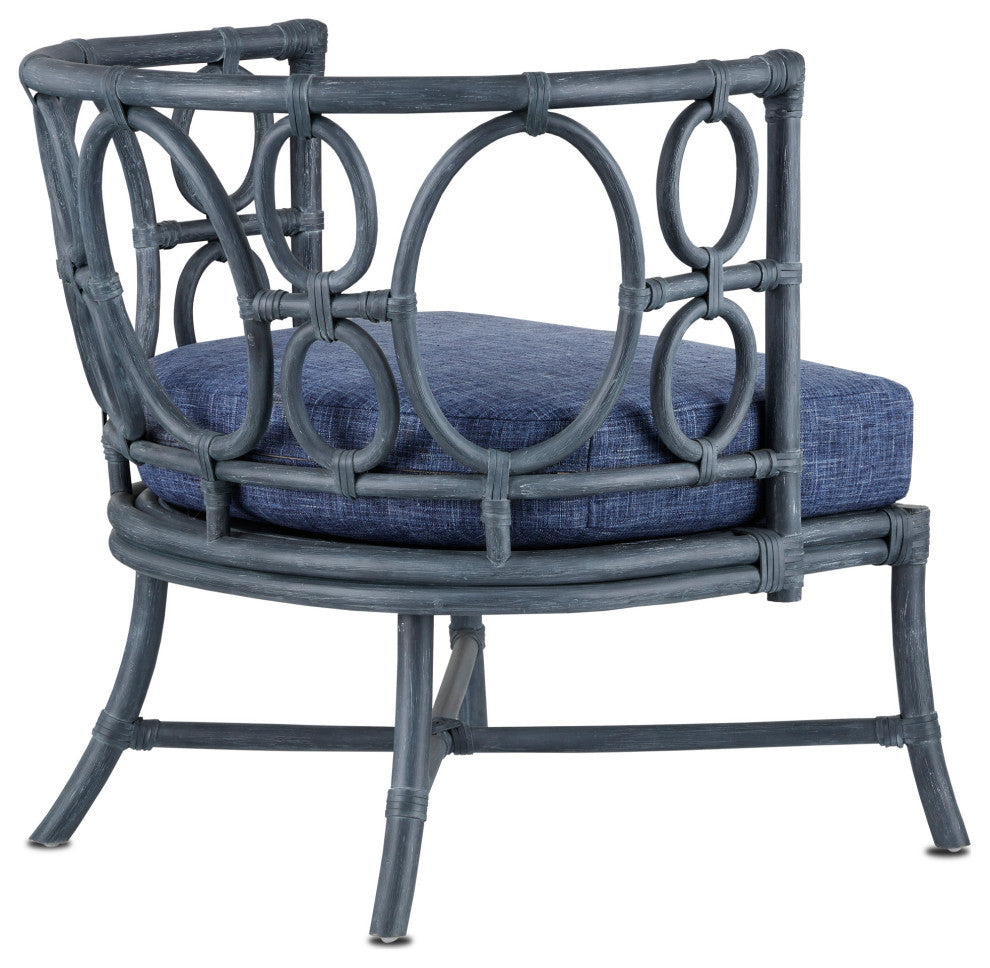 Tegal Finn Navy Chair