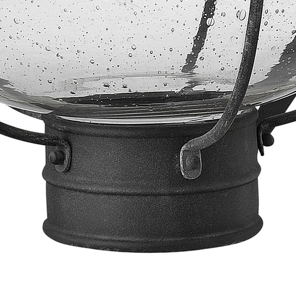 Hinkley Cape Cod 26.75" Large Outdoor Wall Mount Onion Lantern, Aged Zinc