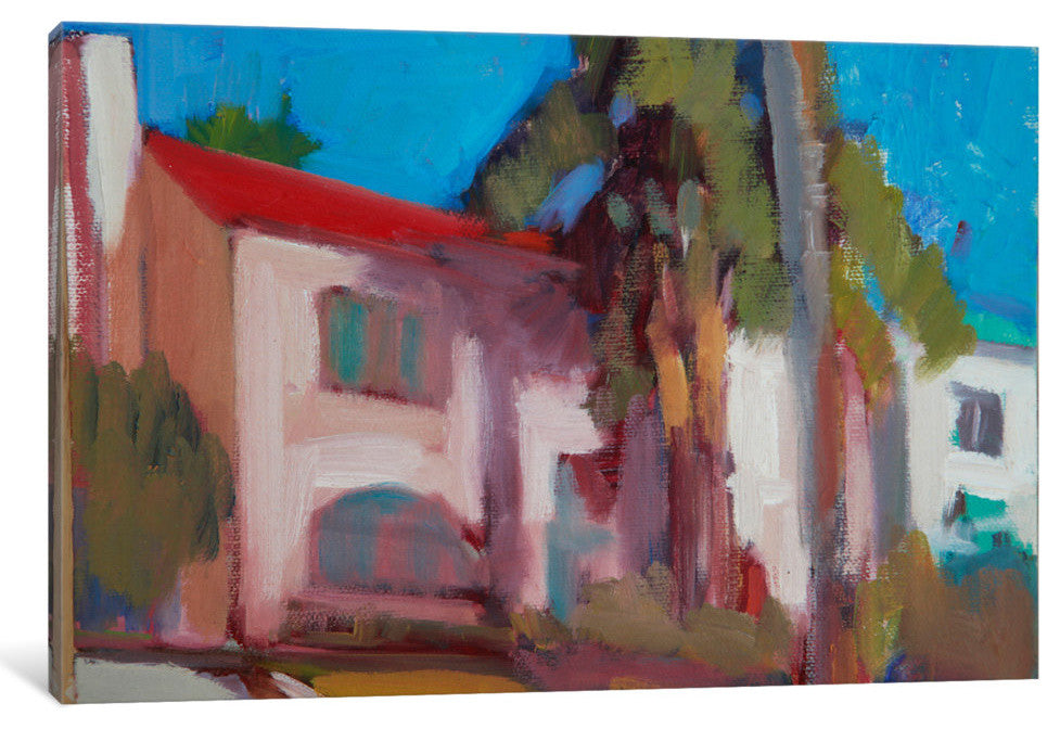 "The Neighborhood III" by Eddie Barbini, Canvas Print, 26"x18"