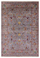 5' 10" X 8' 1" Persian Tabriz Hand-Knotted Wool Rug Q7767