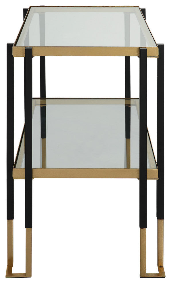 Kentmore Glass Side Table