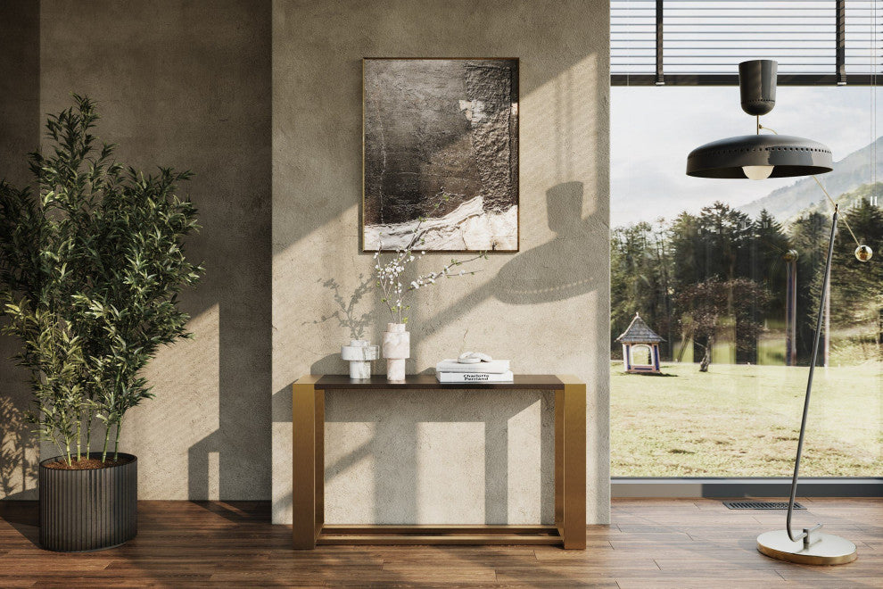 Tierra Brass Console Table 53