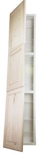 Cedarhurst Recessed Medicine Cabinet 87h x 15.5w x 3.5d, Unfinished