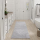 DKNY Central Park West 2' x 6' Grey Modern Indoor Rug