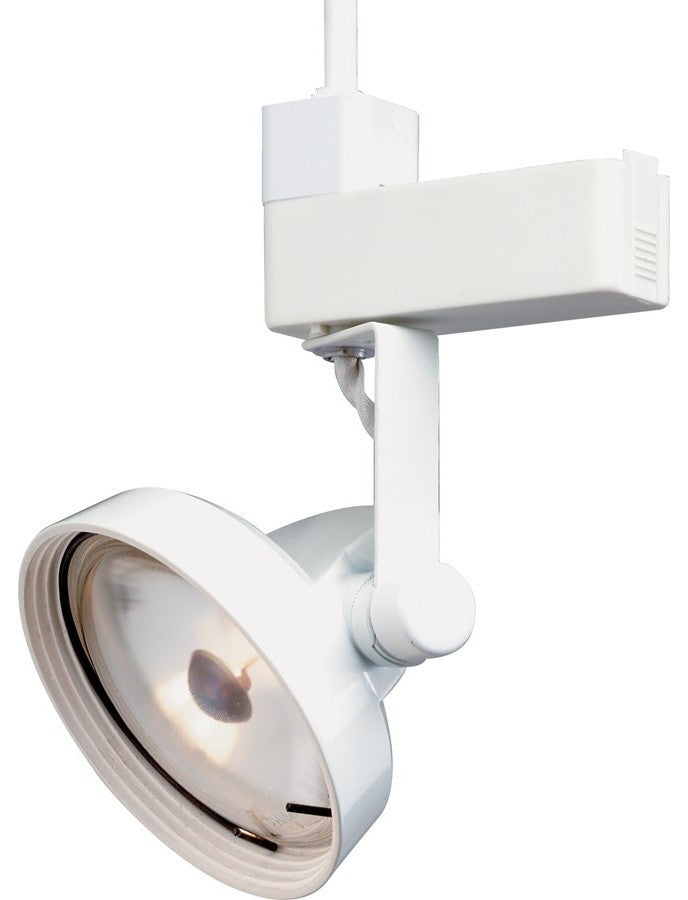 Nuvo Track Lighting 1-Light Halogen Track Light Fixture, White