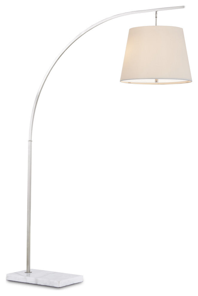 Cloister Nickel Floor Lamp