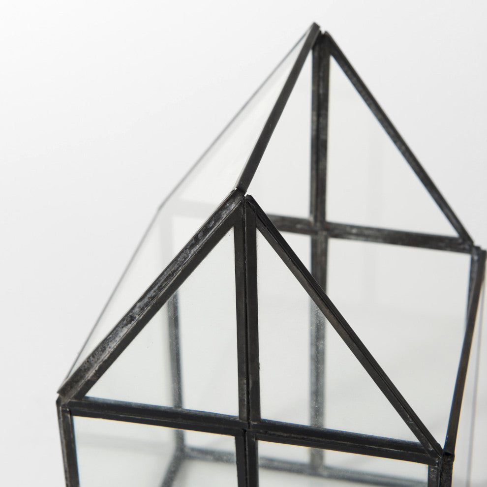 Sikes, Small, 6Lx6Wx10H Glass Terrarium
