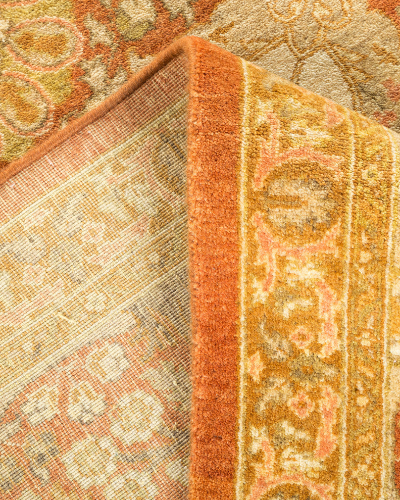 Sydney, One-of-a-Kind Hand-Knotted Area Rug Brown, 6'1"x9'2"