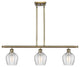 Innovations 516-3I-AB-G462-6 3 Light 36" Island Light, Antique Brass
