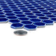 Metro Ion 1" Hex Sapphire Porcelain Wall Tile