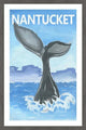 "Whale's Tale" Framed Painting Print, 20"x30"