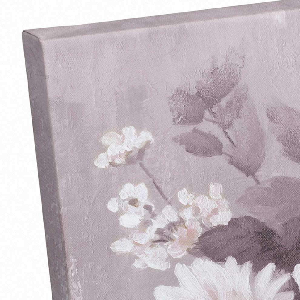 Romantic Floral Bouquet 16x20 Canvas Wall Art