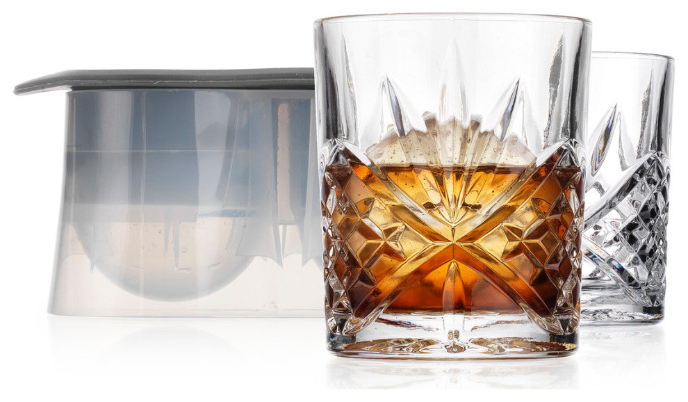 Dublin Double Old Fashion Set of 2 and Chiller