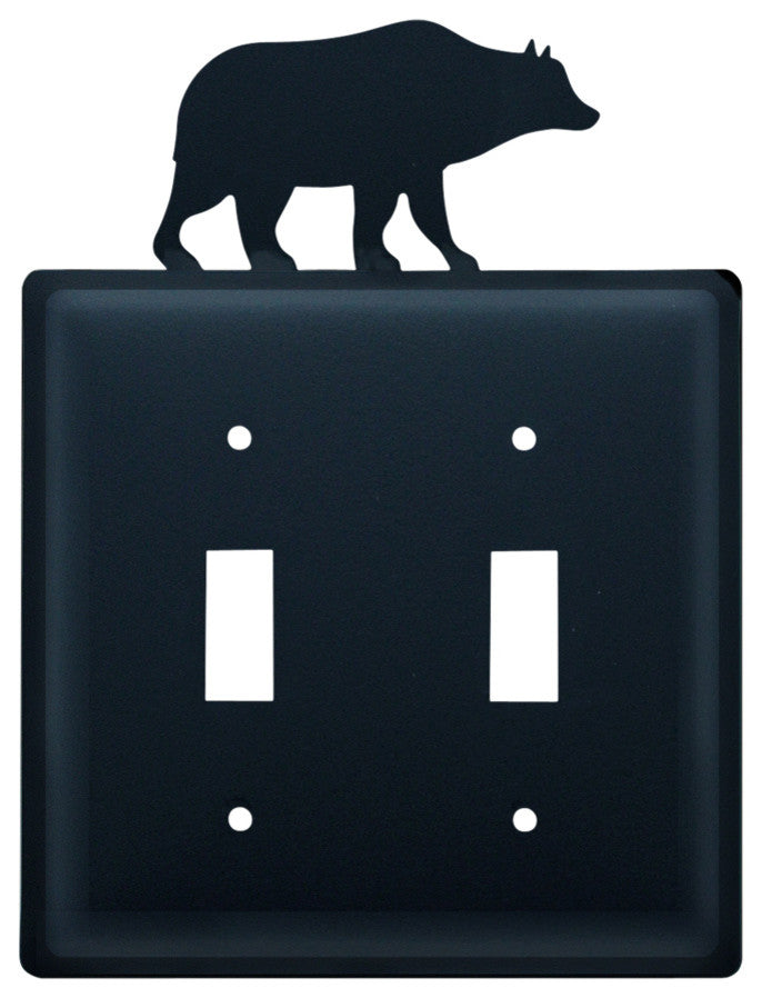 Bear Double Switch Cover