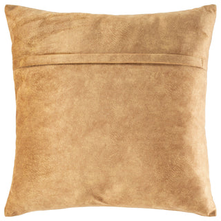 Surya Collins Medium Brown Pillow Shell With Down Insert 20"H X 20"W