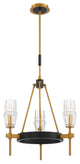 3 Light Midcentury Chandelier