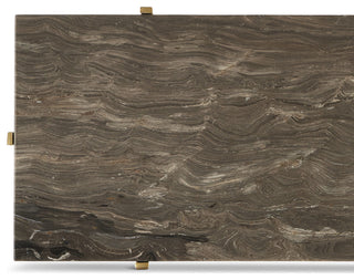 Flying Marble Gold Side Table