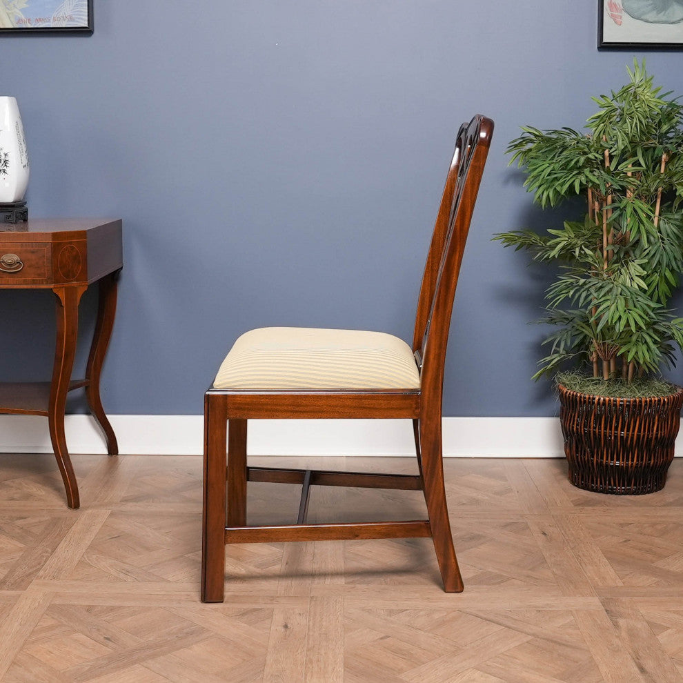 Simple Chippendale Style Side Chair