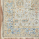 Ox Bay Vin Mel Abstract Hand-Tufted Area Rug, Ivory/Blue, 5' x 7'9"