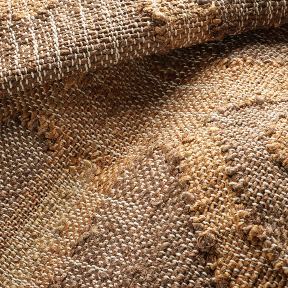 Dash & Albert Rumi Handwoven Jute Rug, Brown, 3' x 5'