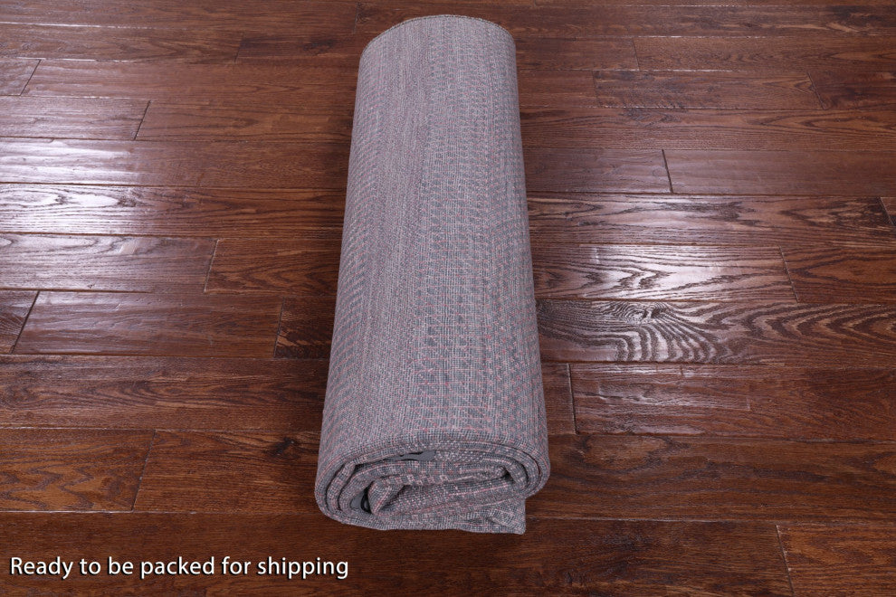 Savannah Grass Wool and Silk Hand Knotted Rug 6' 1" X 9' 4" Q11399