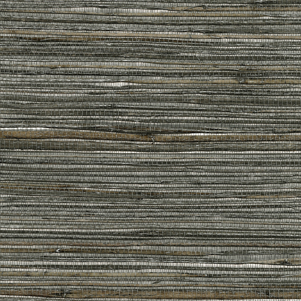 Fujian Silver Grasscloth Wallpaper Bolt