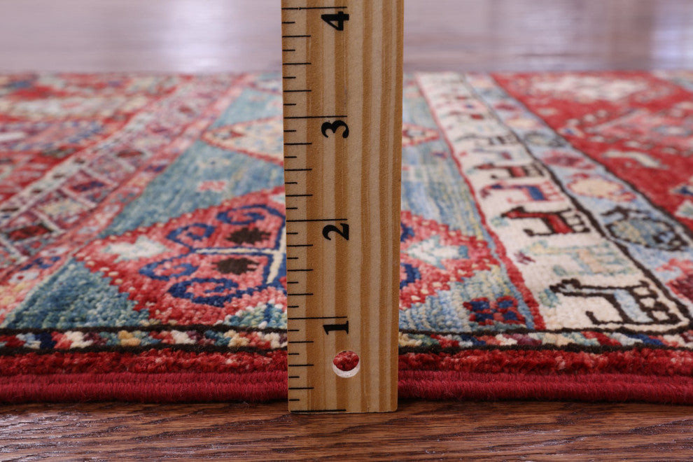 2' 0" X 4' 11" Runner Persian Fine Serapi Hand Knotted Wool Rug - Q12460
