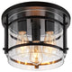 Alden 3 Light 12.01' Diamter Flushmount Mount Ceiling Fixture