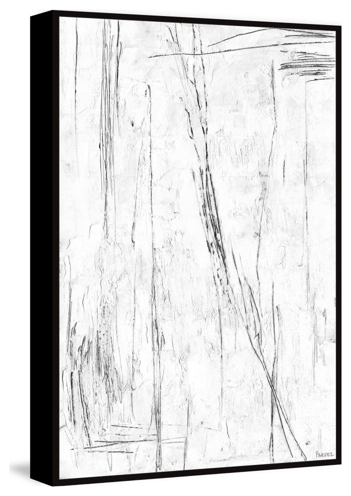 "Tangled Vines" Floater Framed Painting Print on Canvas, 16x24