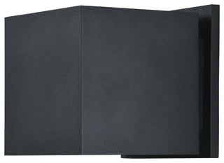 Square Marine Grade Adjustable Wet Location LED Wallwasher, Black