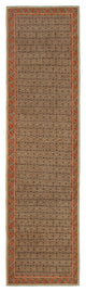 Rug N Carpet - Handwoven Oriental 2' 7" x 9' 10" Runner Oushak Area Rug