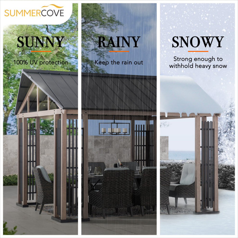 Sunjoy Portsmouth Hardtop Gazebo