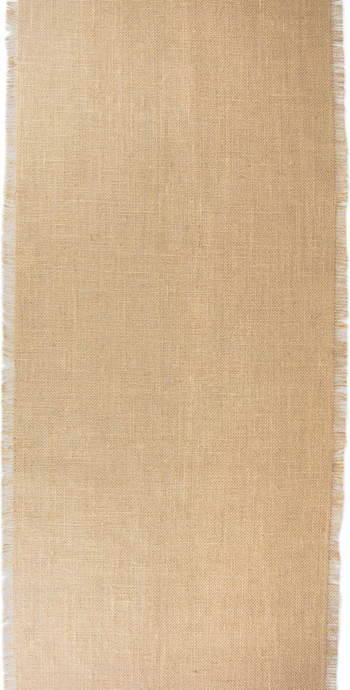Natural Jute Table Runner, 15"x110"