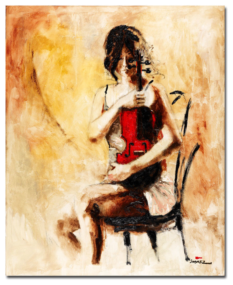 'Divine Melody' Canvas Art by Joarez