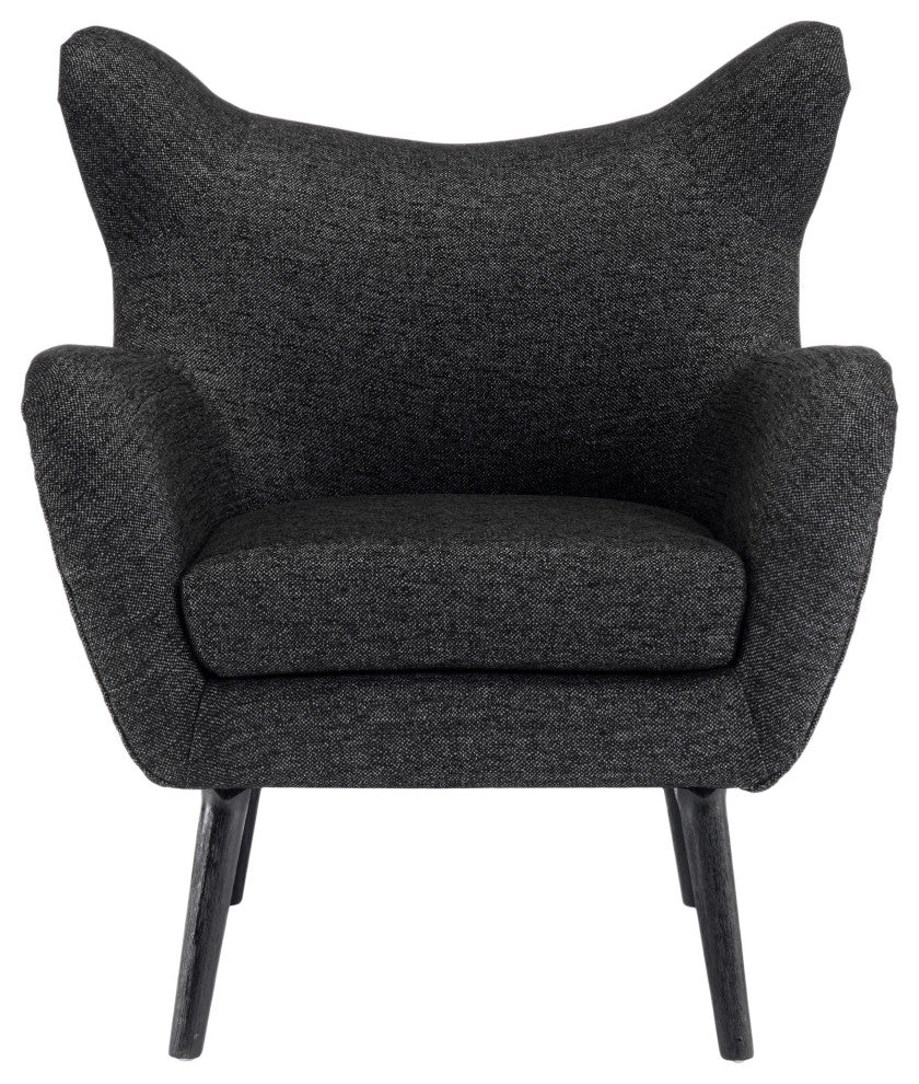 Eastdale Mid Century Modern Upholstered Wingback Club Chair