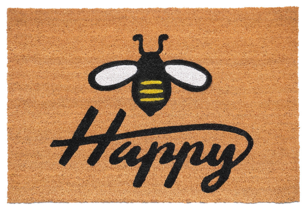Calloway Mills Bee Happy Doormat, 24'' X 36''
