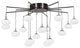 George Kovacs George`S Web LED Chandelier(Convertible To Semi Flush P8239-671-L