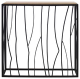 Uttermost Reed Travertine Console Table