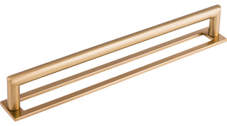 Top Knobs TK945 Kinney 8-13/16 Inch Center to Center Handle - Brushed Satin