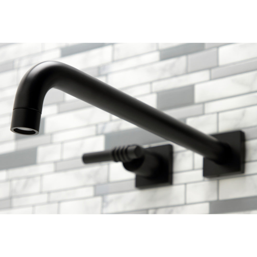 KS6040ML Wall Mount Tub Faucet, Matte Black