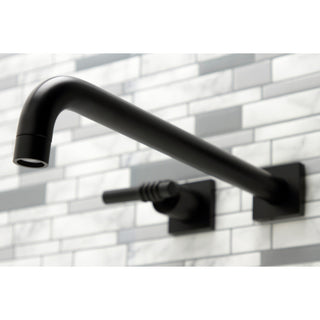 KS6040ML Wall Mount Tub Faucet, Matte Black