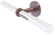 Clearview 2 Arm Guest Towel Holder with Twisted Accents, Antique Copper