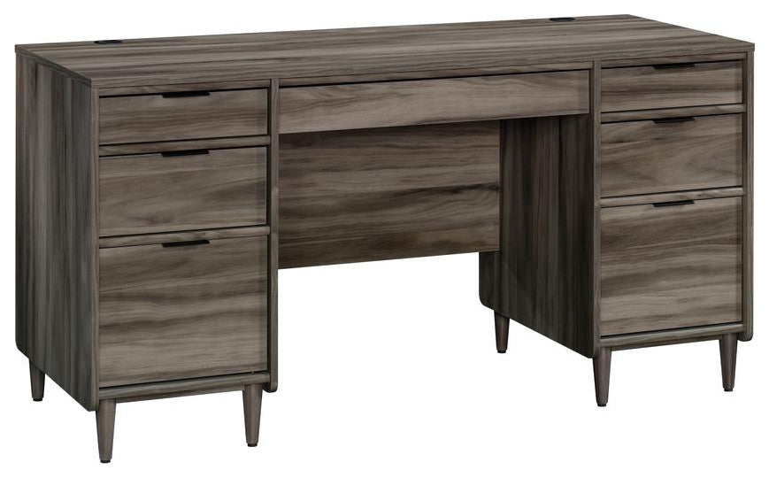 Clifford Place Executive Desk  Jet Acacia
