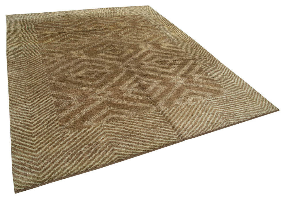 Rug N Carpet - Handmade Decorative 8' 3'' x 10' 0'' Moroccan Area Rug