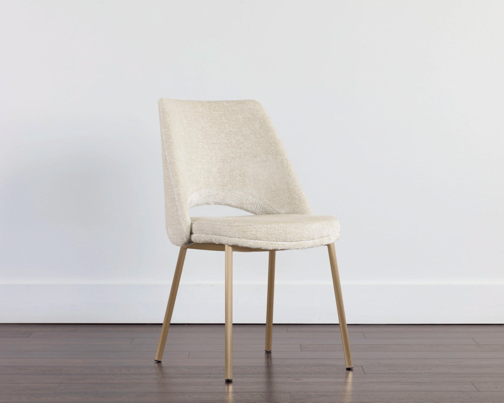 Radella Dining Chair, Bergen Taupe, Set of 2