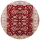 Ahgly Company Indoor Round Mid-Century Modern Area Rugs, 7' Round