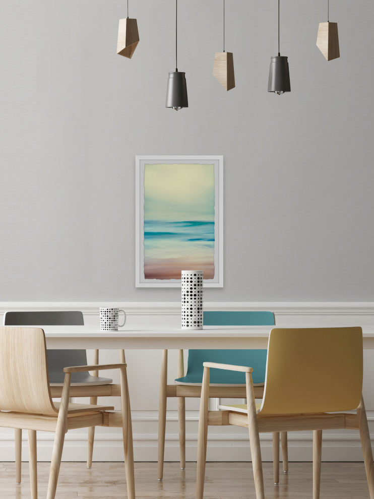 "Life's a Wave" Framed Painting Print, 16x24