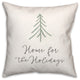 Home For Holidays 18x18 Indoor/Outdoor Pillow