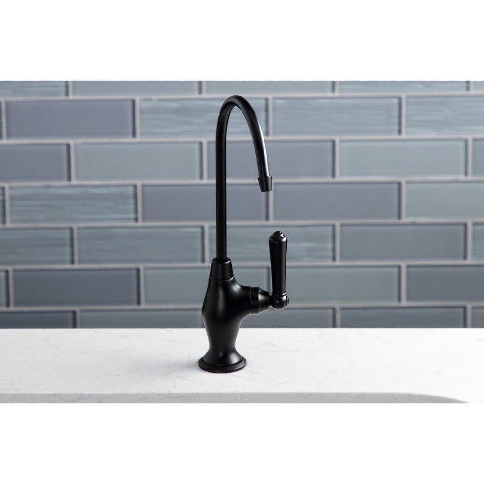 KS3190NML Magellan Single Handle Water Filtration Faucet, Matte Black