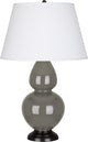 Robert Abbey RA-CR21X 1-Light Table Lamp, Double Gourd